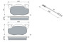 Imagen de PASTILLAS DE FRENO PEUGEOT 106-306/CITROEN SAXO